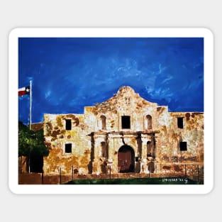 Texas Alamo Sticker